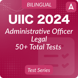 UIIC AO Legal 2024 Mock Test Series